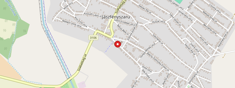 Jászfényszaru térképe