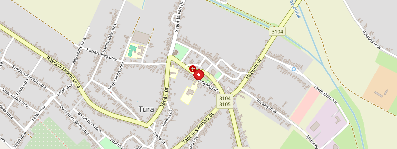 Tura térképe
