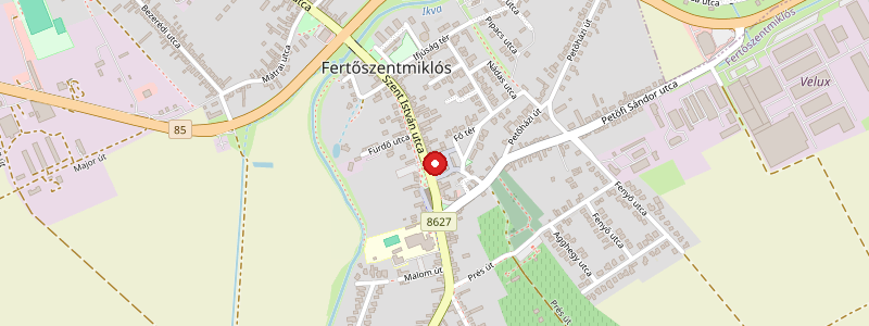 Fertőszentmiklós térképe
