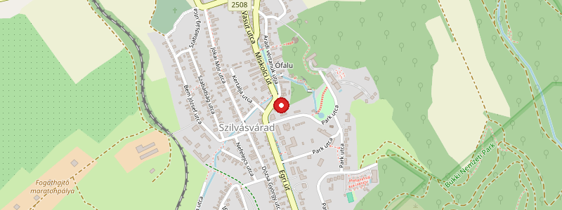 Szilvásvárad térképe