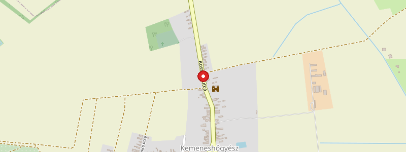 Kemeneshőgyész térképe