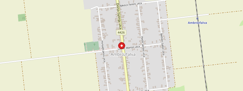 Ambrózfalva térképe