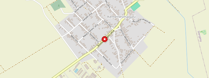 Kemenesmagasi térképe