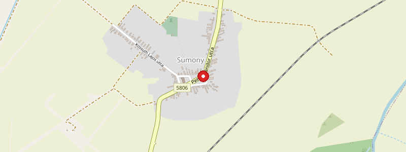 Sumony térképe
