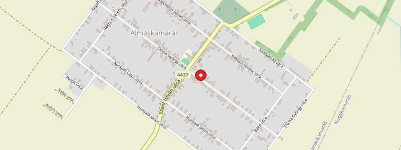 Almáskamarás térképe
