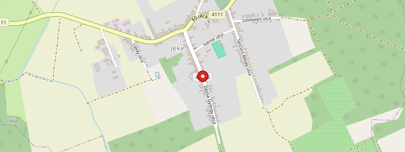 Jéke térképe
