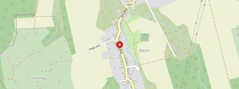 Bazsi térképe