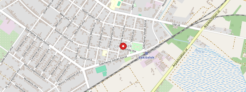 Lakitelek térképe