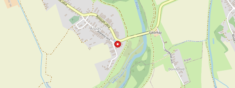 Árpás térképe