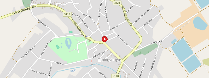 Tápiógyörgye térképe