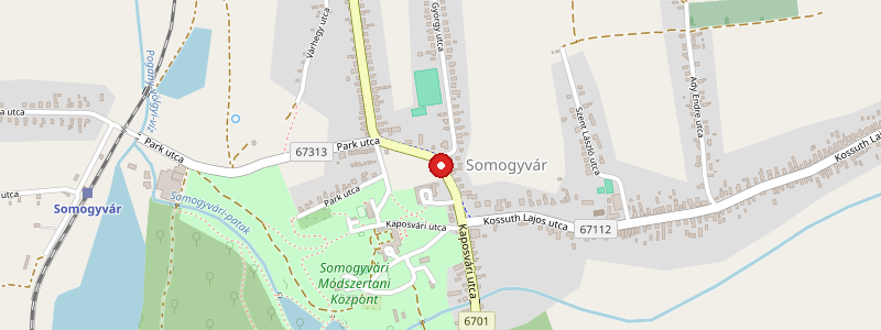 Somogyvár térképe