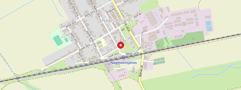 Nagyszentjános térképe