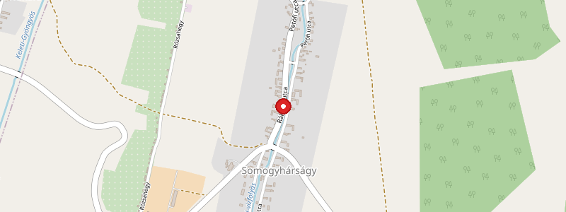 Somogyhárságy térképe