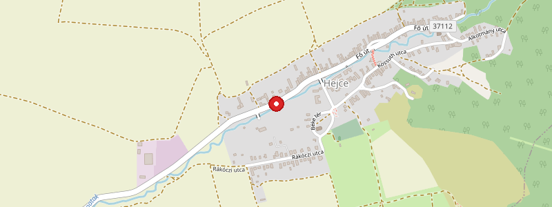 Hejce térképe