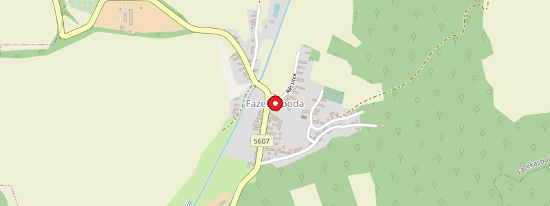 Fazekasboda térképe