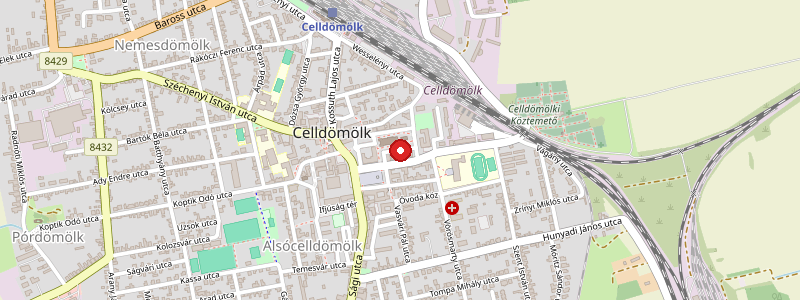 Celldömölk térképe