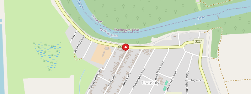Tiszasüly térképe