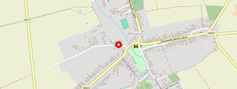 Mihályi térképe