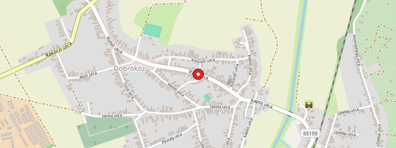 Döbrököz térképe