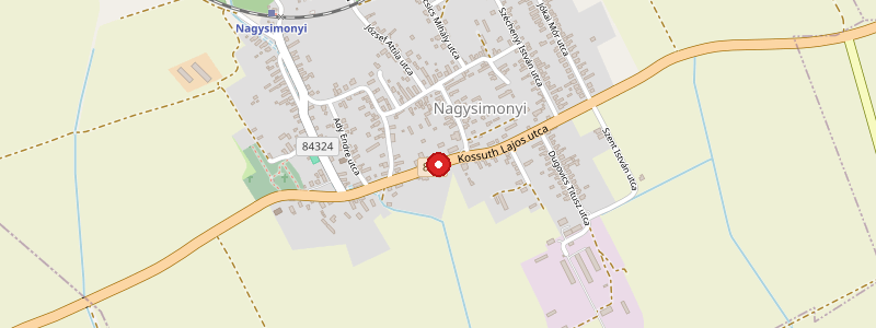 Nagysimonyi térképe