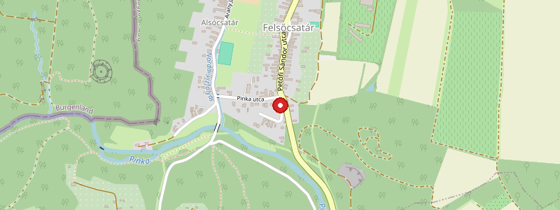 Felsőcsatár térképe