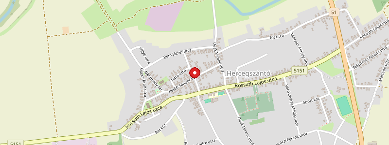 Hercegszántó térképe