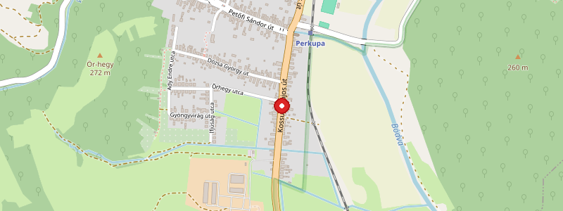 Perkupa térképe