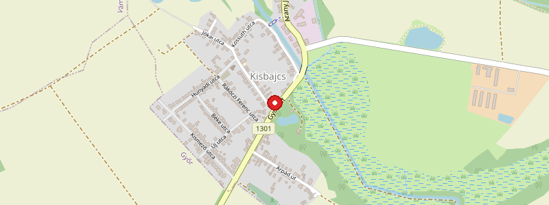 Kisbajcs térképe