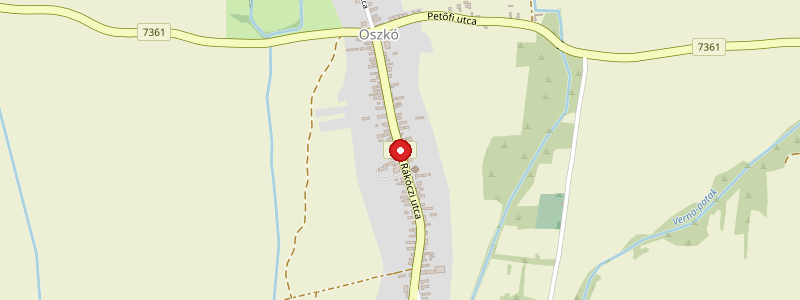 Oszkó térképe