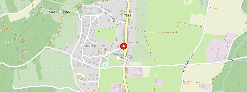 Lovászi térképe