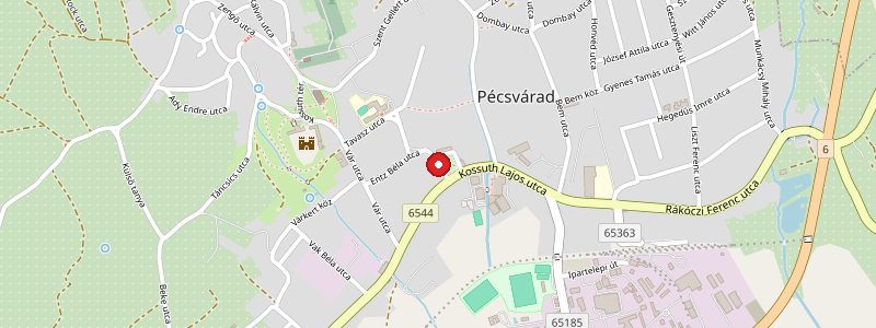 Pécsvárad térképe