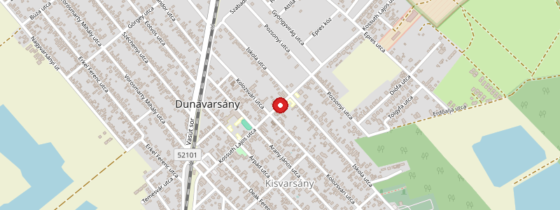 Dunavarsány térképe
