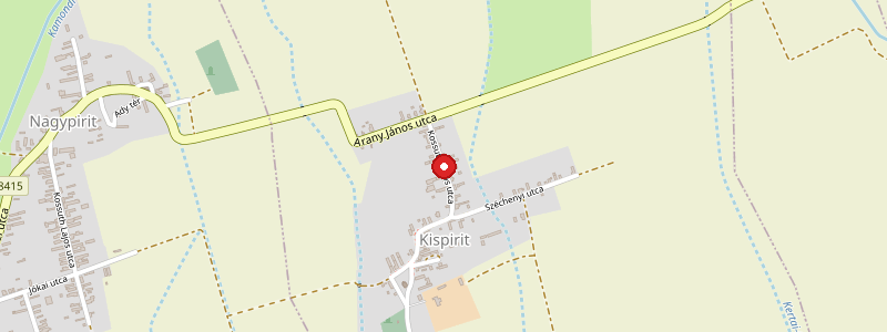 Kispirit térképe