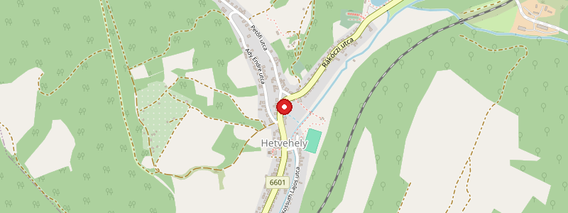 Hetvehely térképe