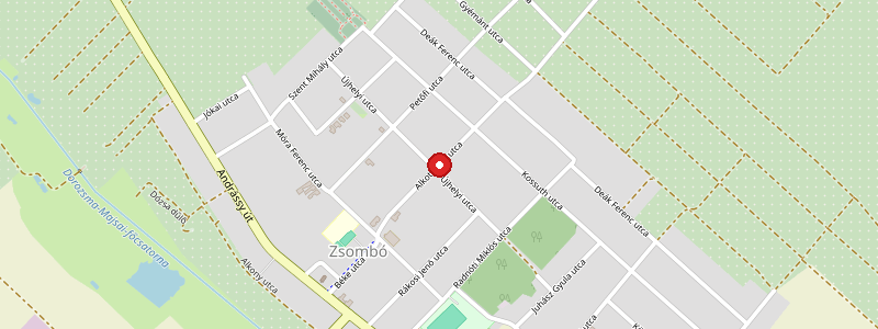 Zsombó térképe