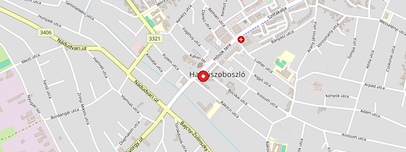 Hajdúszoboszló térképe
