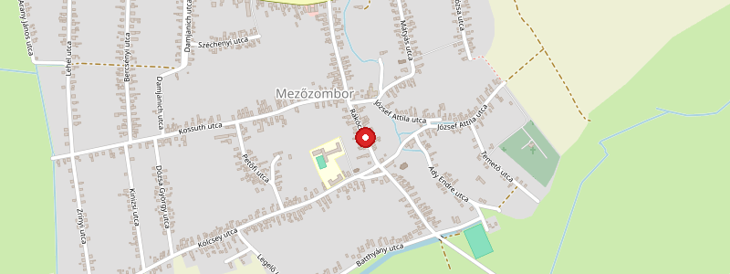 Mezőzombor térképe