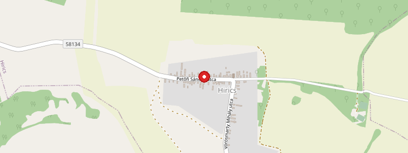 Hirics térképe