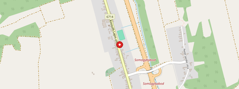 Somogybabod térképe