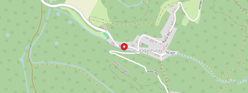 Vágáshuta térképe