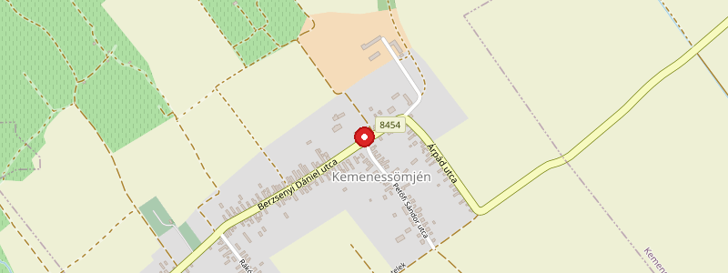 Kemenessömjén térképe