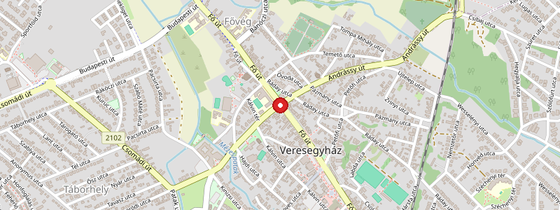 Veresegyház térképe