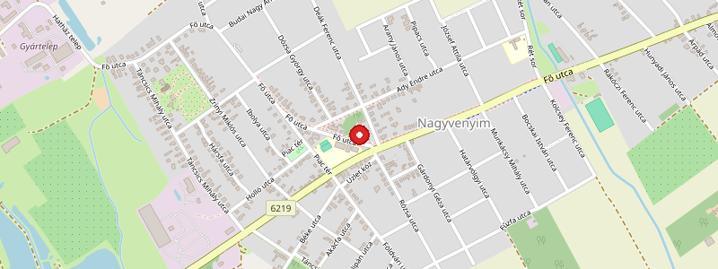 Nagyvenyim térképe