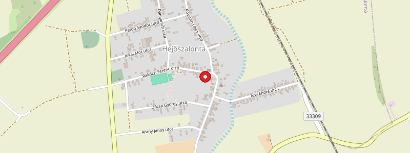 Hejőszalonta térképe
