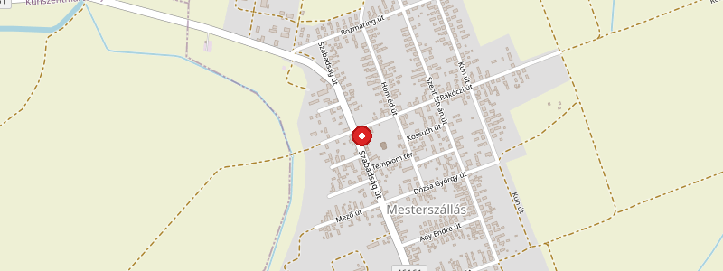 Mesterszállás térképe
