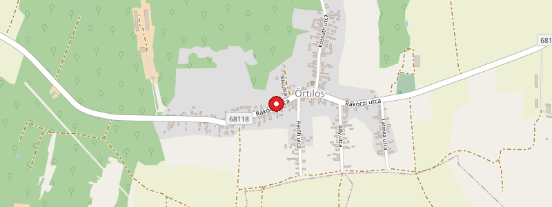 Őrtilos térképe