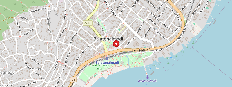Balatonalmádi térképe