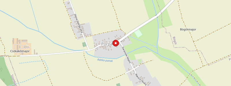 Porpác térképe