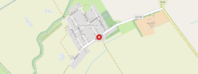 Hunyadfalva térképe