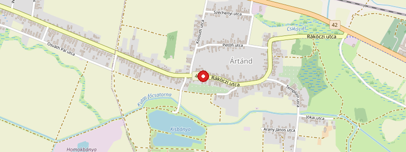 Ártánd térképe